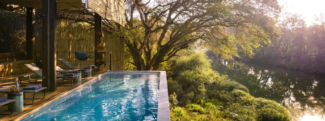 Best eco-friendly lodges Kruger National Park Singita Cheetah Plains Royal Malewane solar sustainable safari
