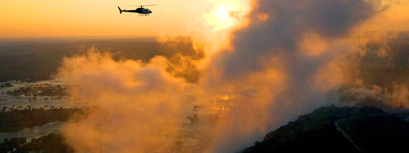 Best Victoria Falls relaxed activities helicopter cruise canoe horseback Chobe elephant interaction