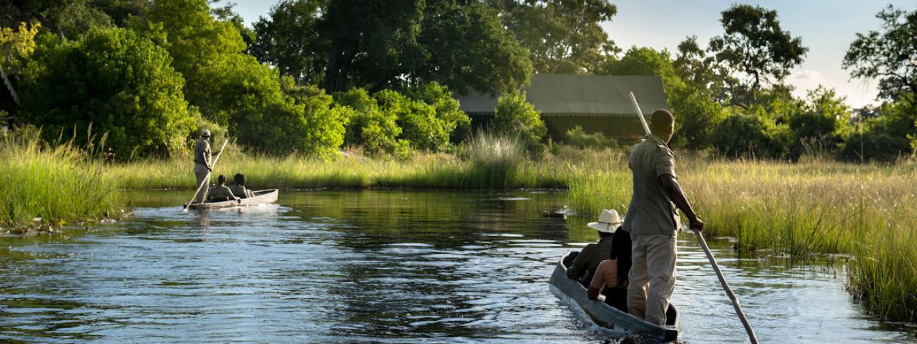 Duke's Camp a luxurious Northern Okavango Delta safari camp