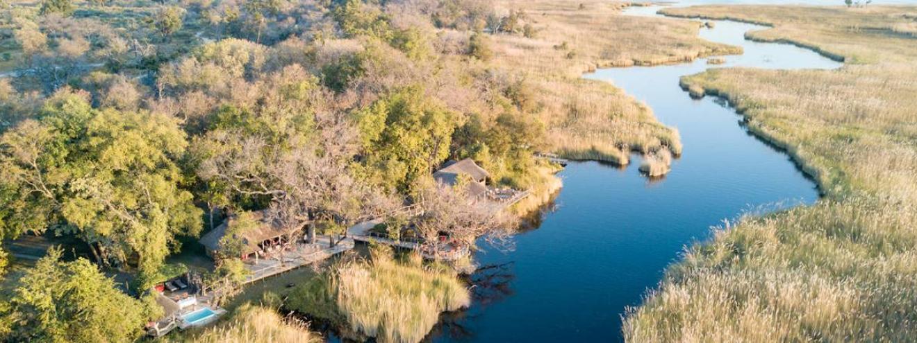 Xakanaxa Camp in the Moremi Game Reserve
