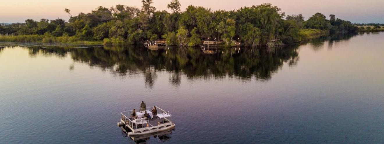 Xugana Island Lodge in the Okavango Delta