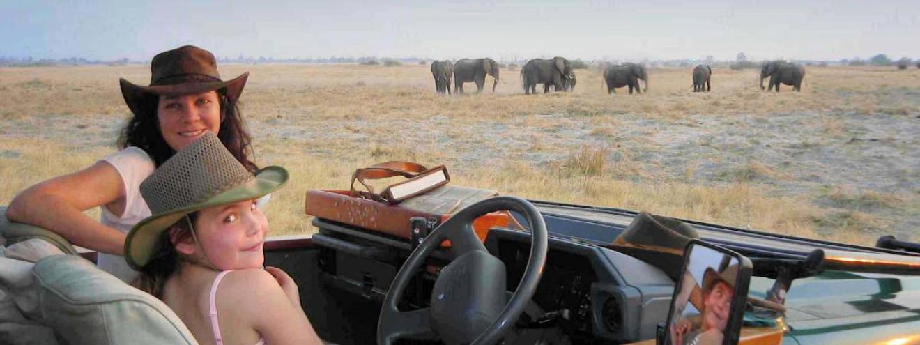 Jack's Camp Kubu Island Safari 6 days Makgadikgadi Pans quad bike meerkat family Botswana