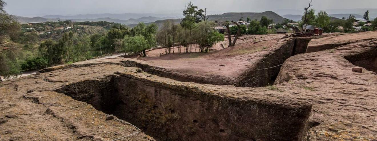 Lalibela Churches Southern Cluster 5 rock-hewn churches south River Jordan 13th century UNESCO Ethiopia