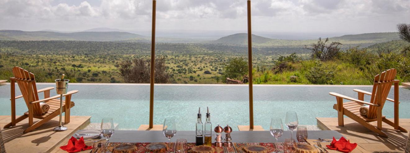 The luxurious Elewana Loisaba Lodo Springs Lodge