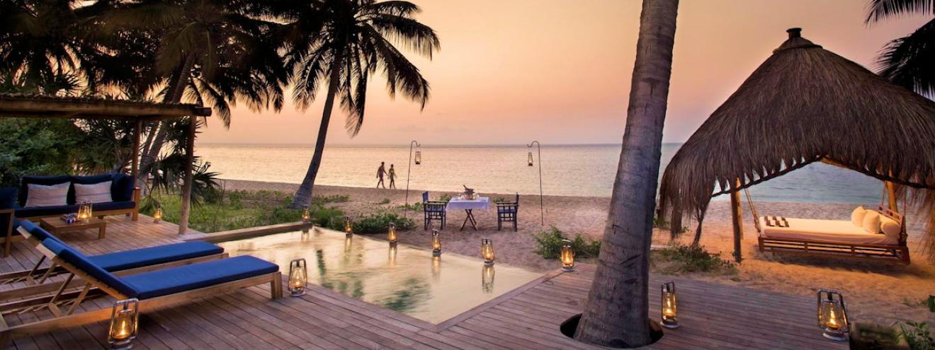 andBeyond Benguerra Lodge 12 chalets East African Arabic feel Bazaruto Archipelago Mozambique