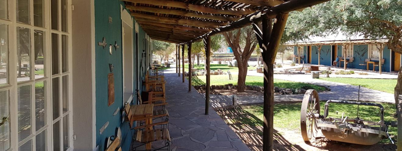 Canyon Roadhouse Fish River Canyon Namibia vintage motor vehicle memorabilia décor
