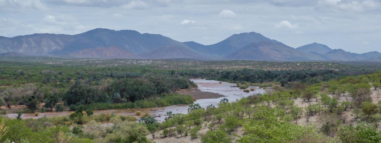 Kunene River 1000km Namibia Angola border Epupa Falls Marienfluss Damaraland photography