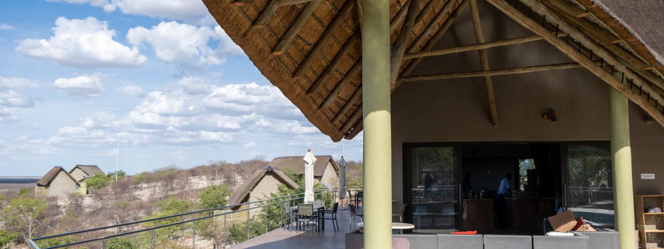Safarihoek Lodge 5-star luxury private Etosha Heights Game Reserve borders Etosha Namibia
