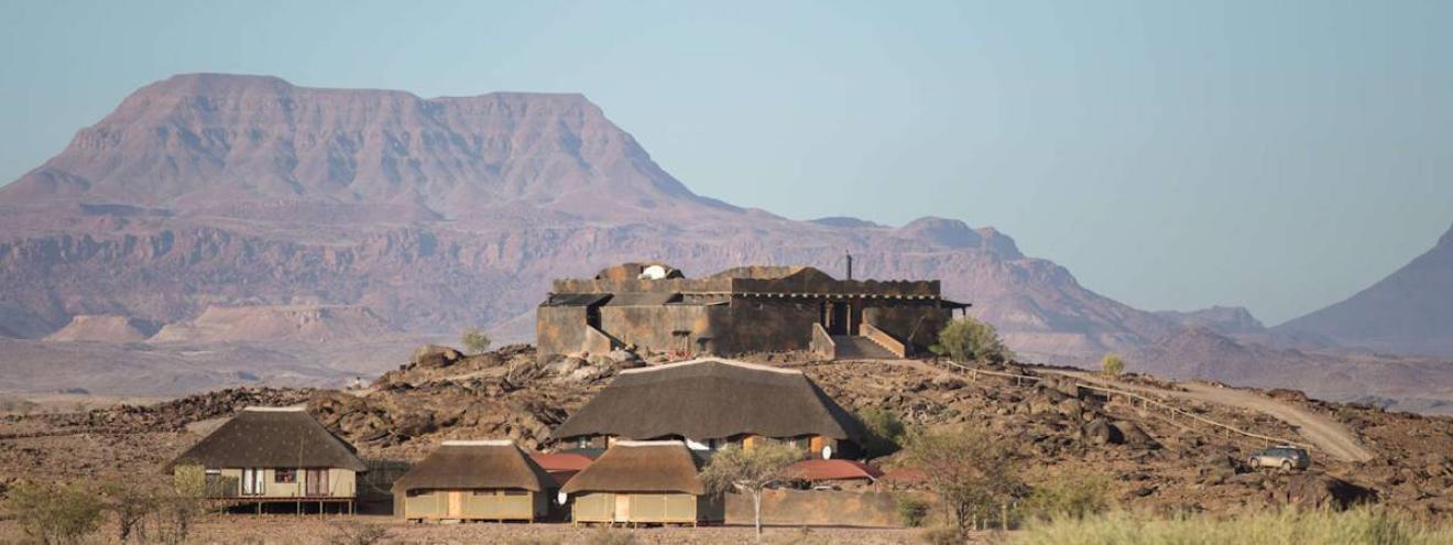Doro Nawas Camp located within the amazing Doro Nawas Concession, a classic safari camp