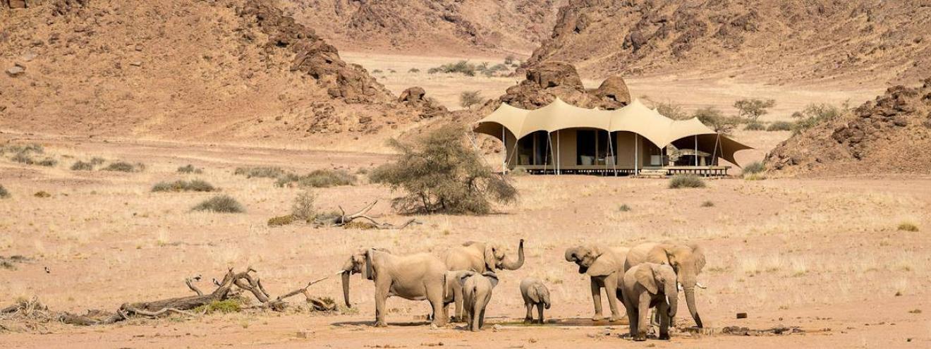 Hoanib Skeleton Coast Camp a remote safari camp in the Hoanib River