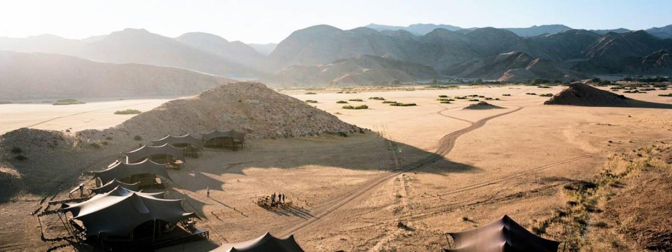 Hoanib Valley Camp that perfect Hoanib River luxurious safari camp