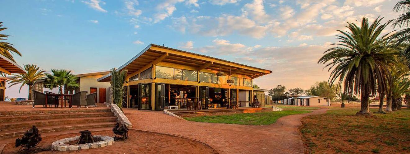 Kalahari Anib Lodge a safari lodge in Namibia's Kalahari Desert