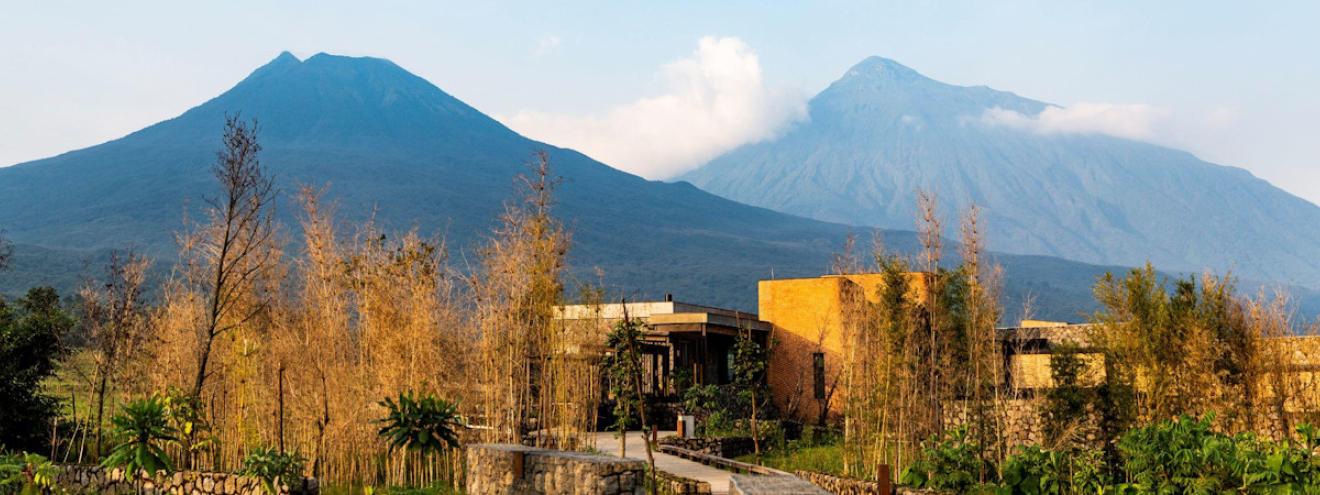 Singita Kataza House 4-bedroom exclusive-use villa sleeps 8 Volcanoes National Park Rwanda