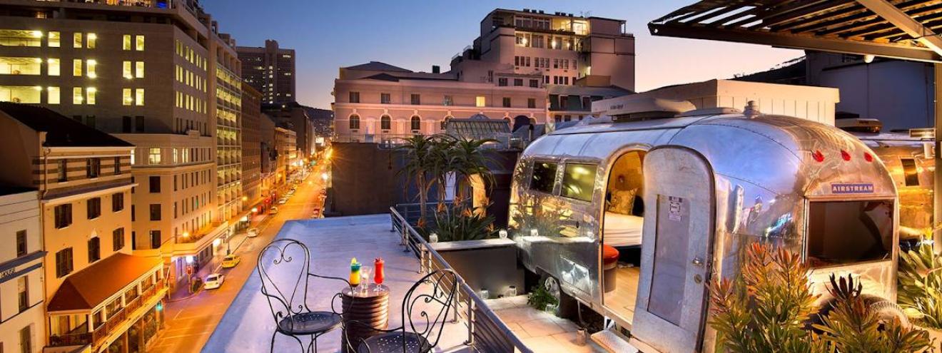 Grand Daddy Hotel a  boutique hotel with caravans