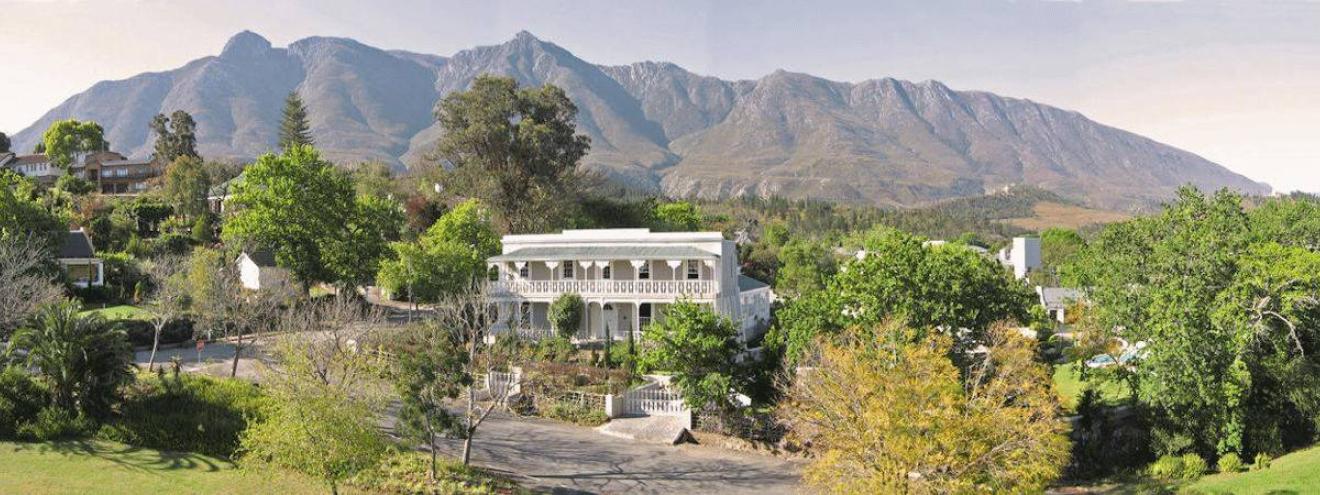 Schoone Oordt Country House a Swellendam luxury Country House