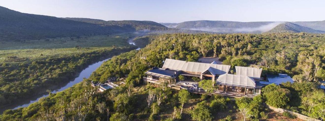 Kariega Settlers Drift five-star luxury tented safari lodge Bushman's River Kariega Game Reserve