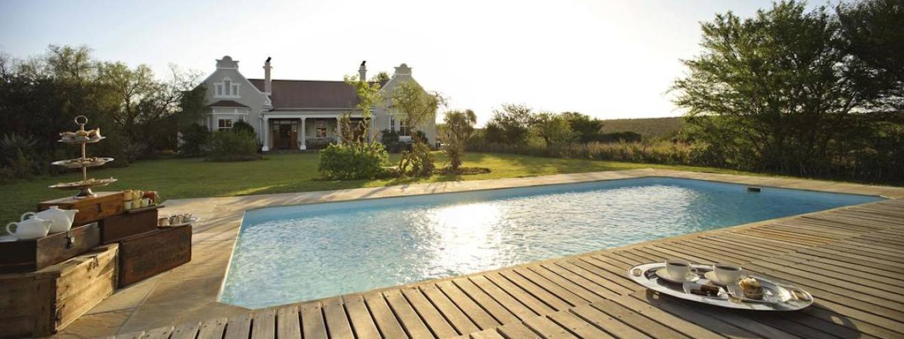 Kwandwe Uplands House exclusive-use safari farmhouse Kwandwe Private Game Reserve Eastern Cape