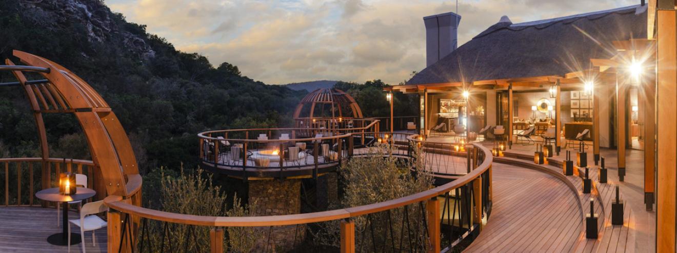 Shamwari Eagles Crag Lodge luxury safari lodge Shamwari Private Game Reserve Eastern Cape