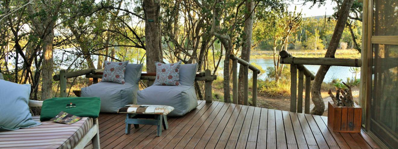 Sibuya River Camp solar-powered tented camp Kariega River Estuary Sibuya Game Reserve Eastern Cape