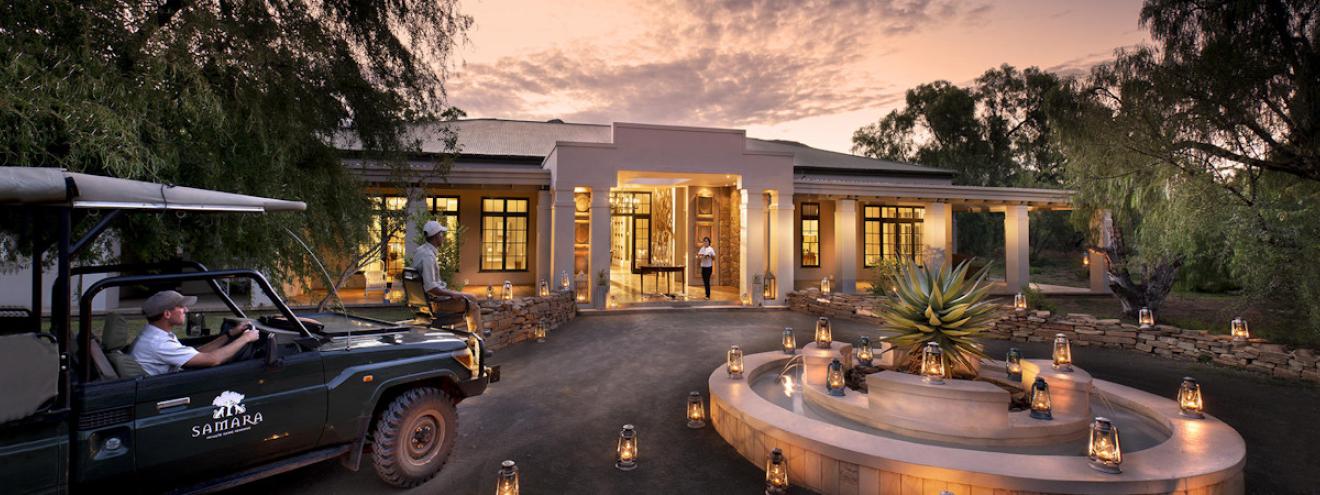Samara Manor House in the Private Samara Karoo Reserve, South Africa