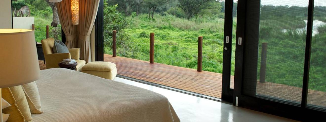 Lion Sands River Lodge in the private Lion Sands Game Reserve