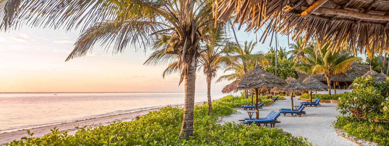 Breezes Beach Club 70 rooms south east coast Zanzibar private untouched beach Tanzania