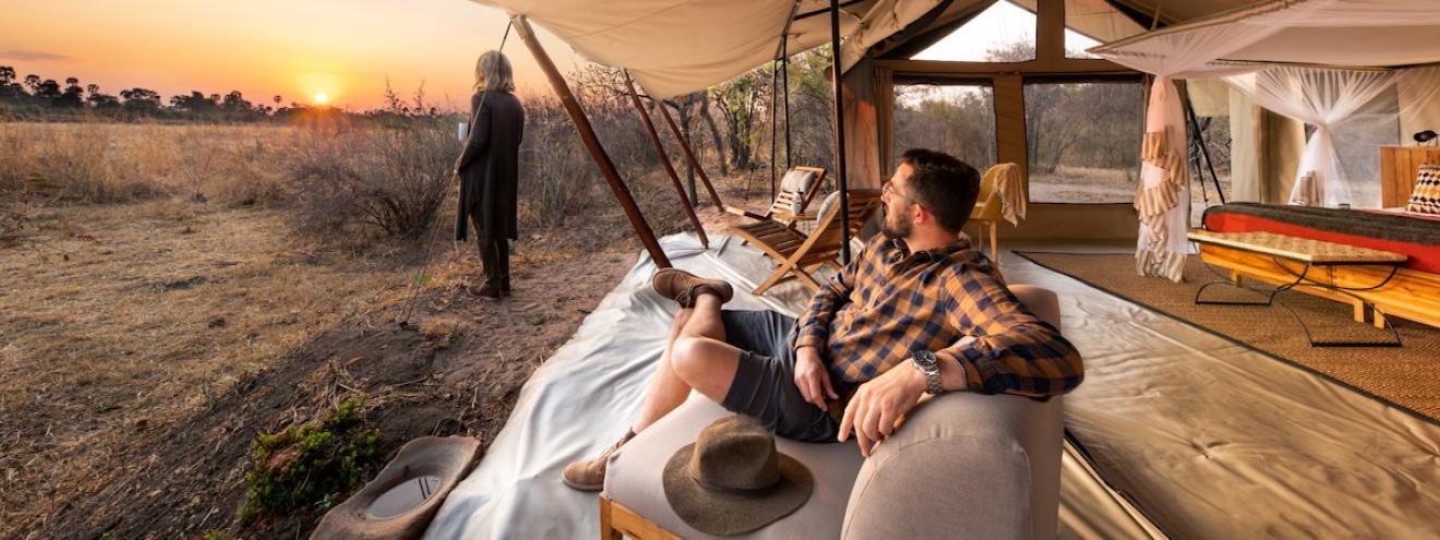 Kwihala Camp 6 tented suites towering baobabs Ruaha National Park Asilia Tanzania