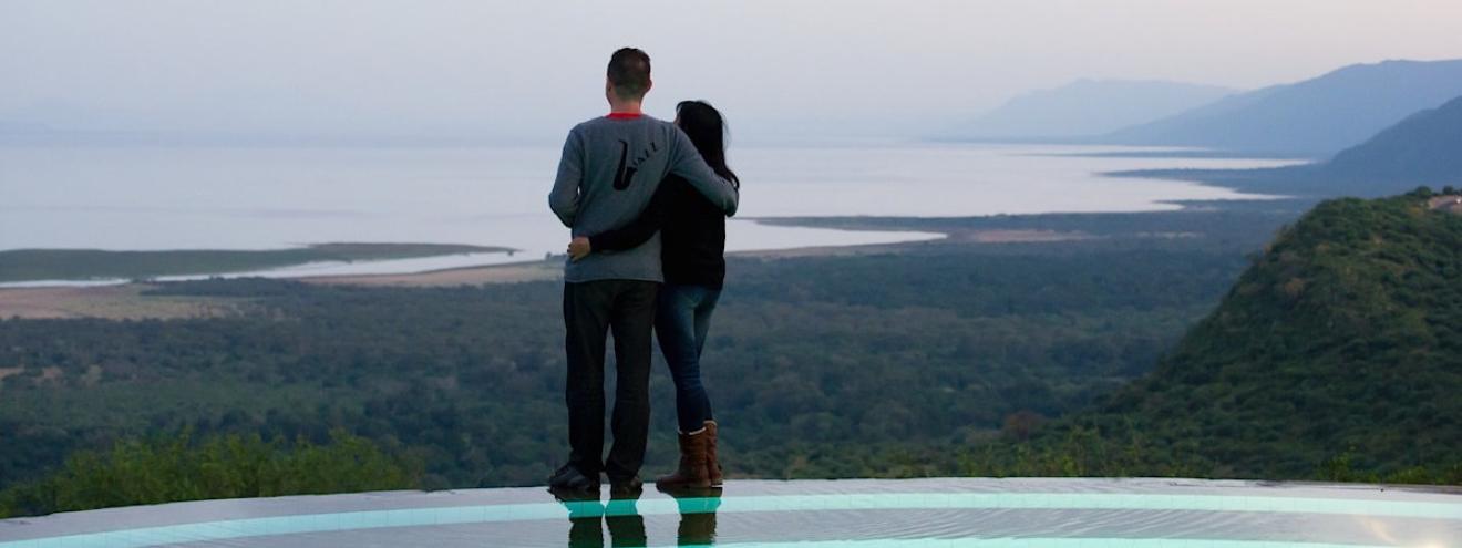 Lake Manyara Serena Lodge 67 chalets Mto Wa Mbu escarpment Lake Manyara Rift Valley Tanzania