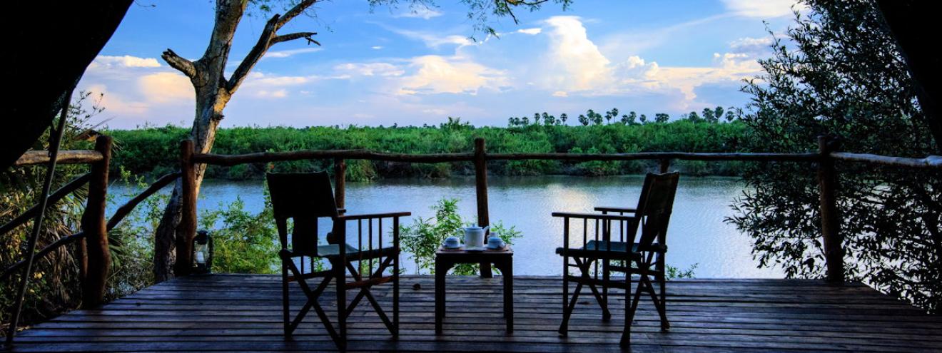 Selous Impala Camp 8 tented suites family tents Rufiji River Selous Game Reserve Tanzania