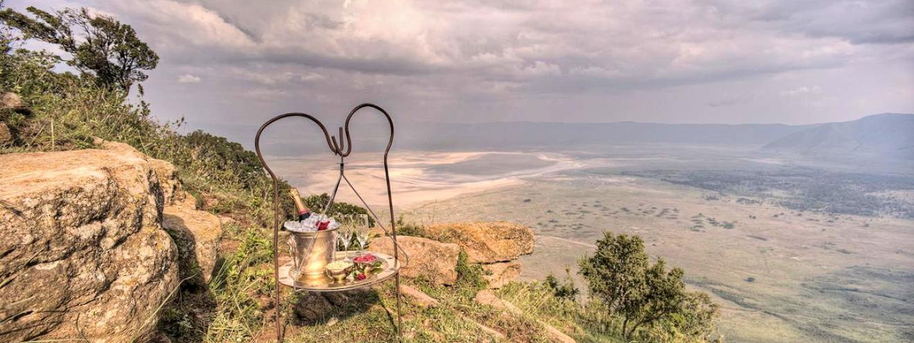 Ngorongoro Fly In Express 3 days andBeyond Ngorongoro Crater Lodge Big Five Tanzania