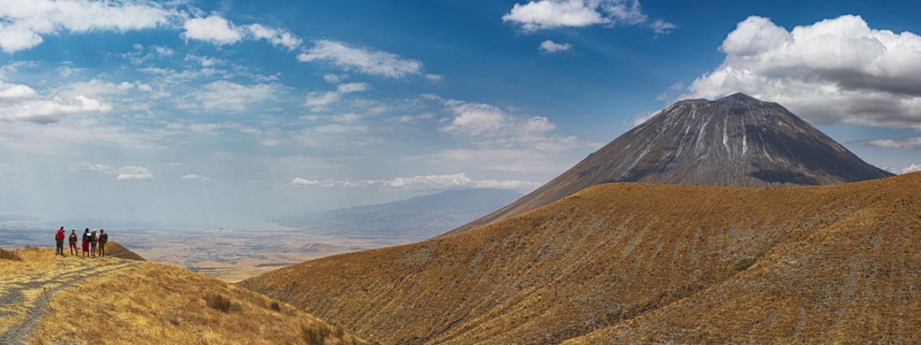 Ngorongoro to Lake Natron Safari 5 days Empakaai Crater Ol Doinyo Lengai flamingos Tanzania