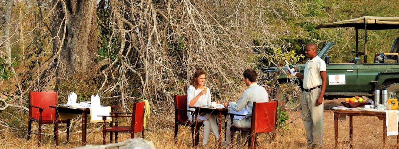 Selous Fly In Express 3 days Selous Serena Camp Rufiji River Tanzania