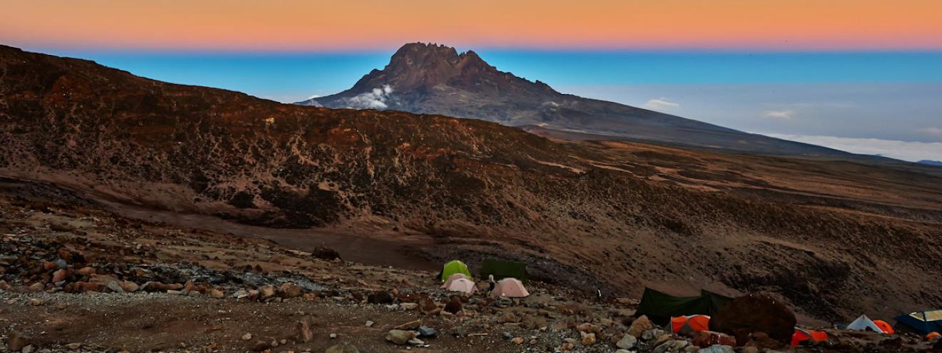 Kilimanjaro Shira Route 9 days Shira Plateau Cathedral Peak Uhuru Peak 5895m Tanzania