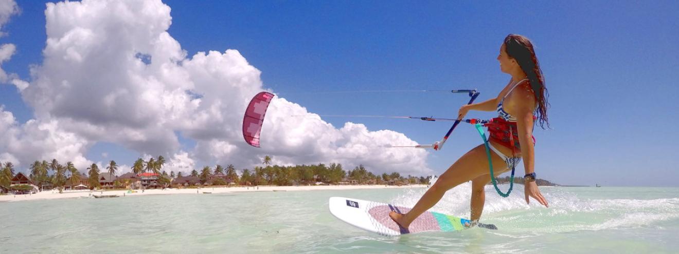 Zanzibar Water Sports Safari kitesurfing diving snorkelling Indian Ocean Tanzania