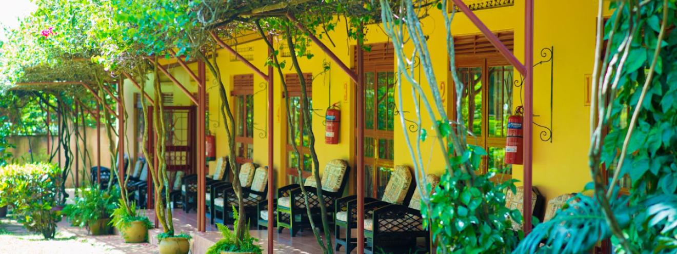 Airport Guesthouse Entebbe 10 rooms 5 minutes airport complimentary shuttle Uganda