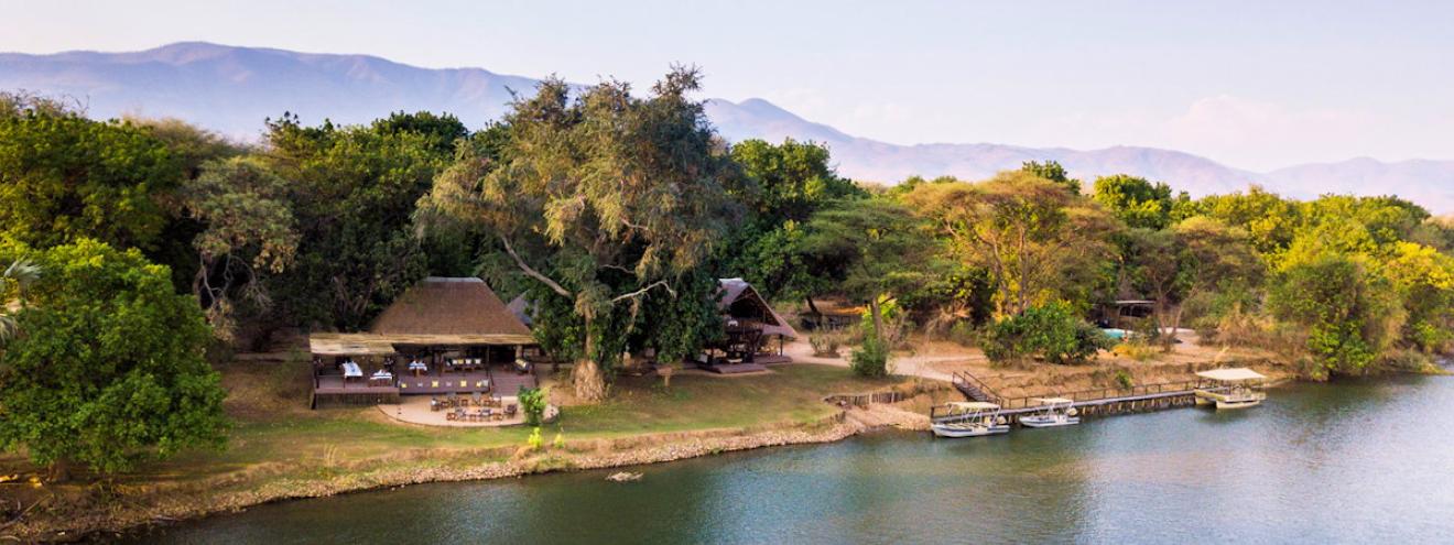 Chiawa Camp 9 tented suites luxury safari Zambezi River Lower Zambezi National Park Zambia