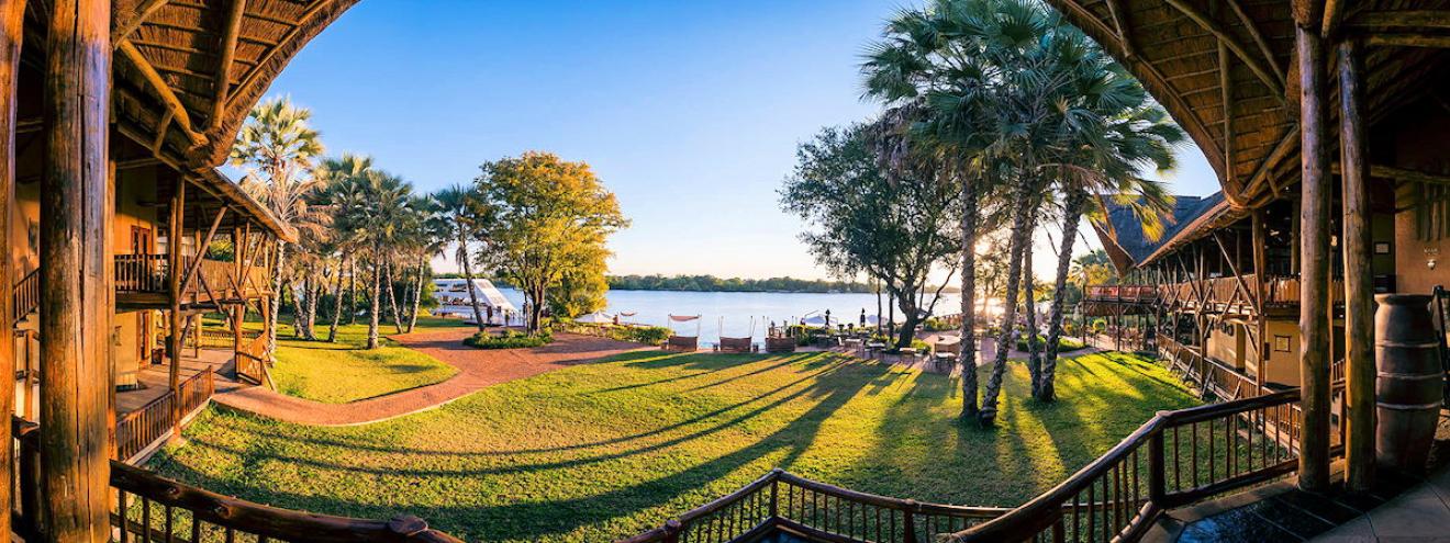 David Livingstone Safari Lodge 77 rooms Zambezi River Victoria Falls Zambia