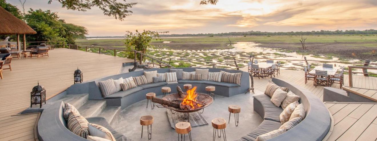 Kafunta River Lodge 10 chalets floodplain views South Luangwa National Park Zambia