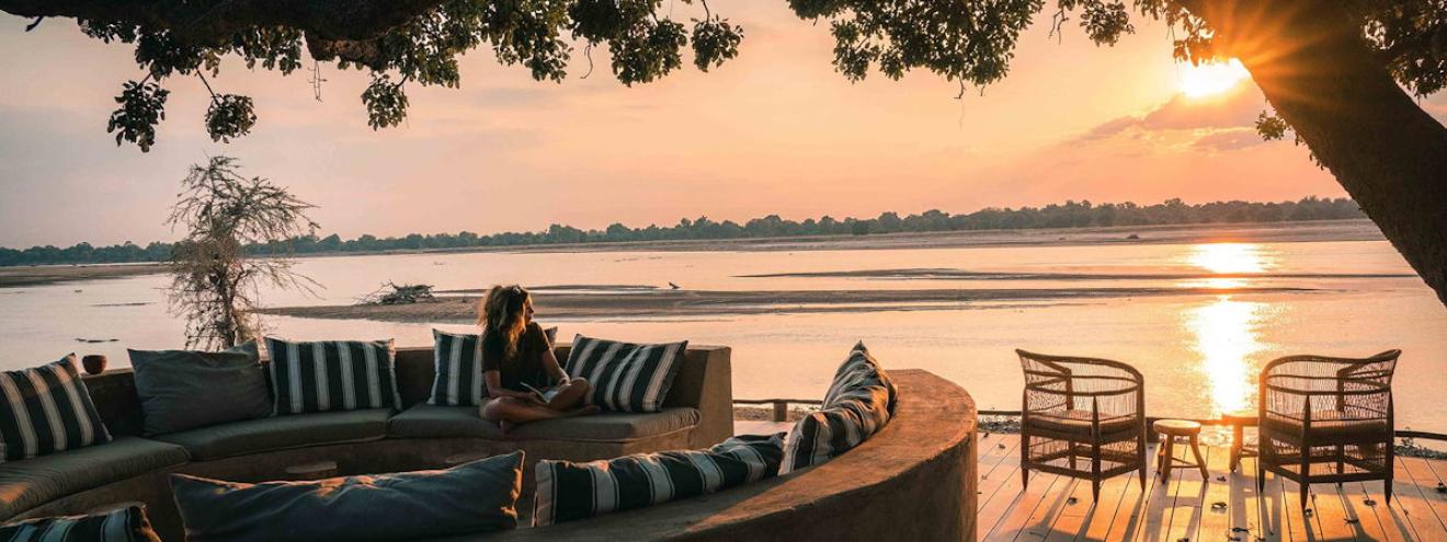 Kafunta Three Rivers Camp 5 tented suites Luangwa Kapamba Lusangazi confluence Zambia