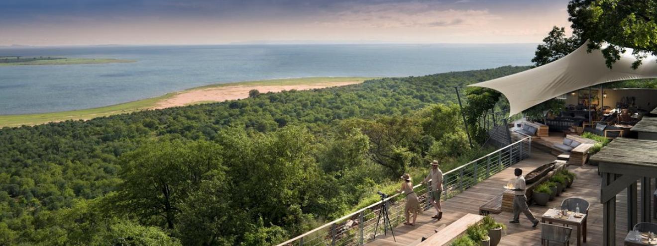 Bumi Hills Safari Lodge hilltop 10 rooms spectacular Lake Kariba views Zimbabwe