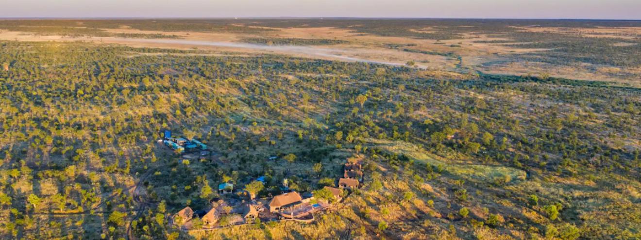 Daka Plains Camp 8 tented suites remote private concession Deka River Hwange Zimbabwe