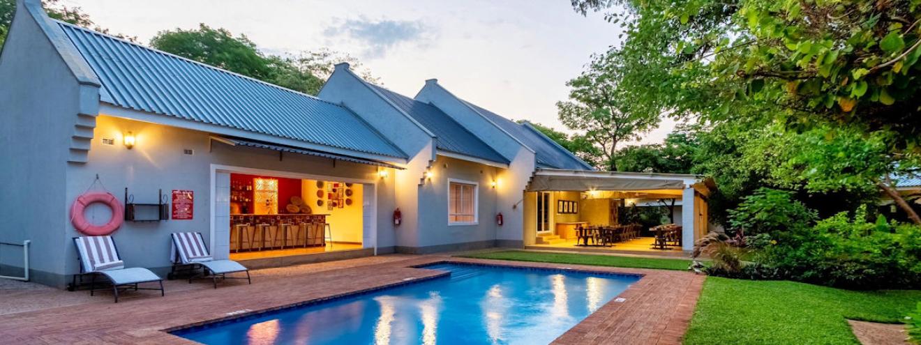 PheZulu Guest Lodge 21 suites budget-friendly Victoria Falls Zimbabwe guest lodge