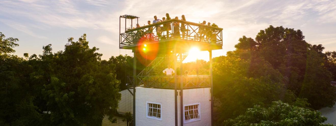 Shongwe Lookout 23 rooms boutique guesthouse Lookout Tower Victoria Falls Zimbabwe