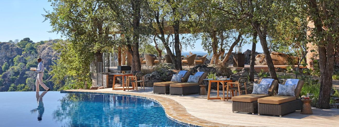 Singita Pamushana Lodge 8 luxury suites Malilangwe Wildlife Reserve Relais Chateaux Zimbabwe