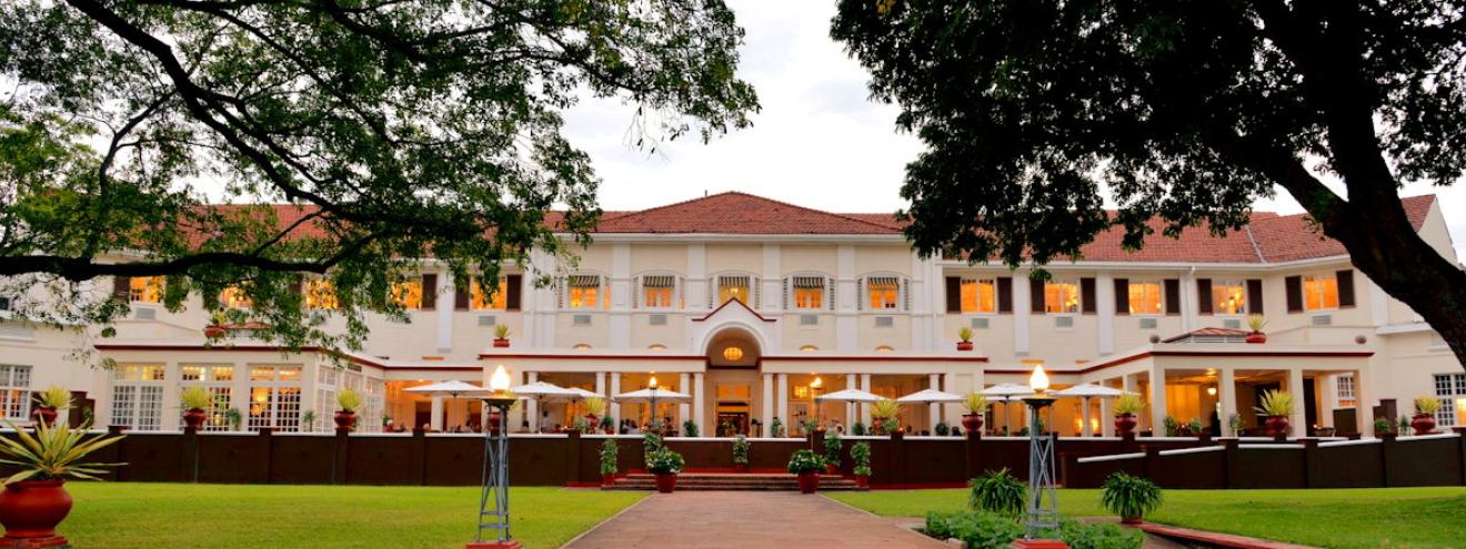Victoria Falls Hotel grand old lady 1904 161 rooms Leading Hotels of the World Zimbabwe