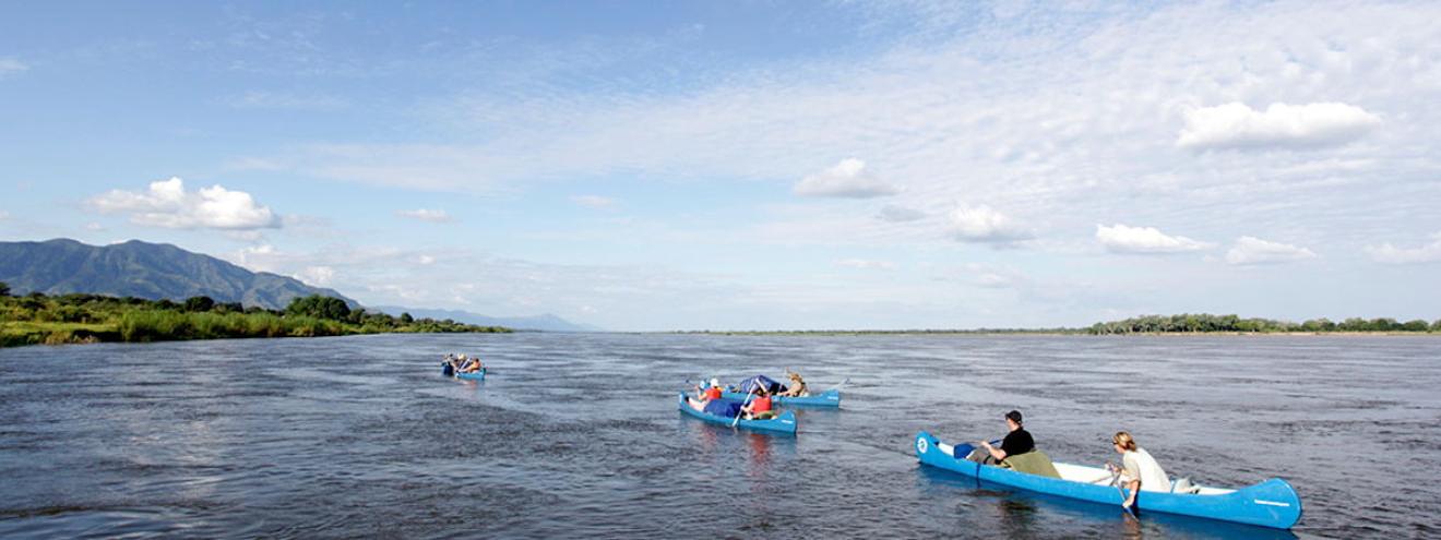 Mana Island Trail Safari 4 days 67km Chirundu Zambezi River wild camping Zimbabwe