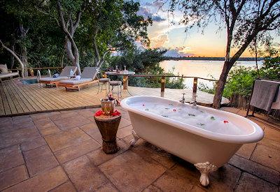 Tongabezi Lodge Bath