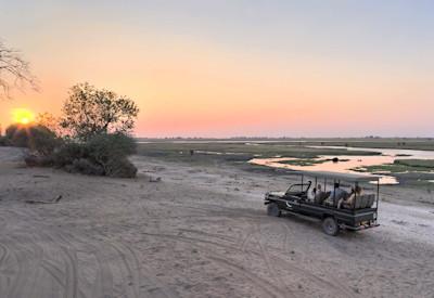 Game drives in the Chobe National Park