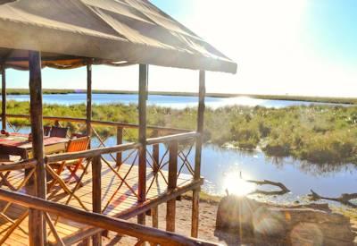 Views out over the Linyanti Marsh