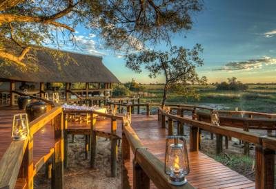 Wooden viewing decks